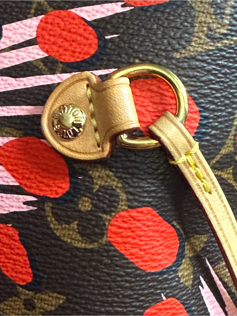 Authentic Louis Vuitton Jungle Dots Neverfull MM Medium & Sarah Wallet Monogram - Picture 4 of 12